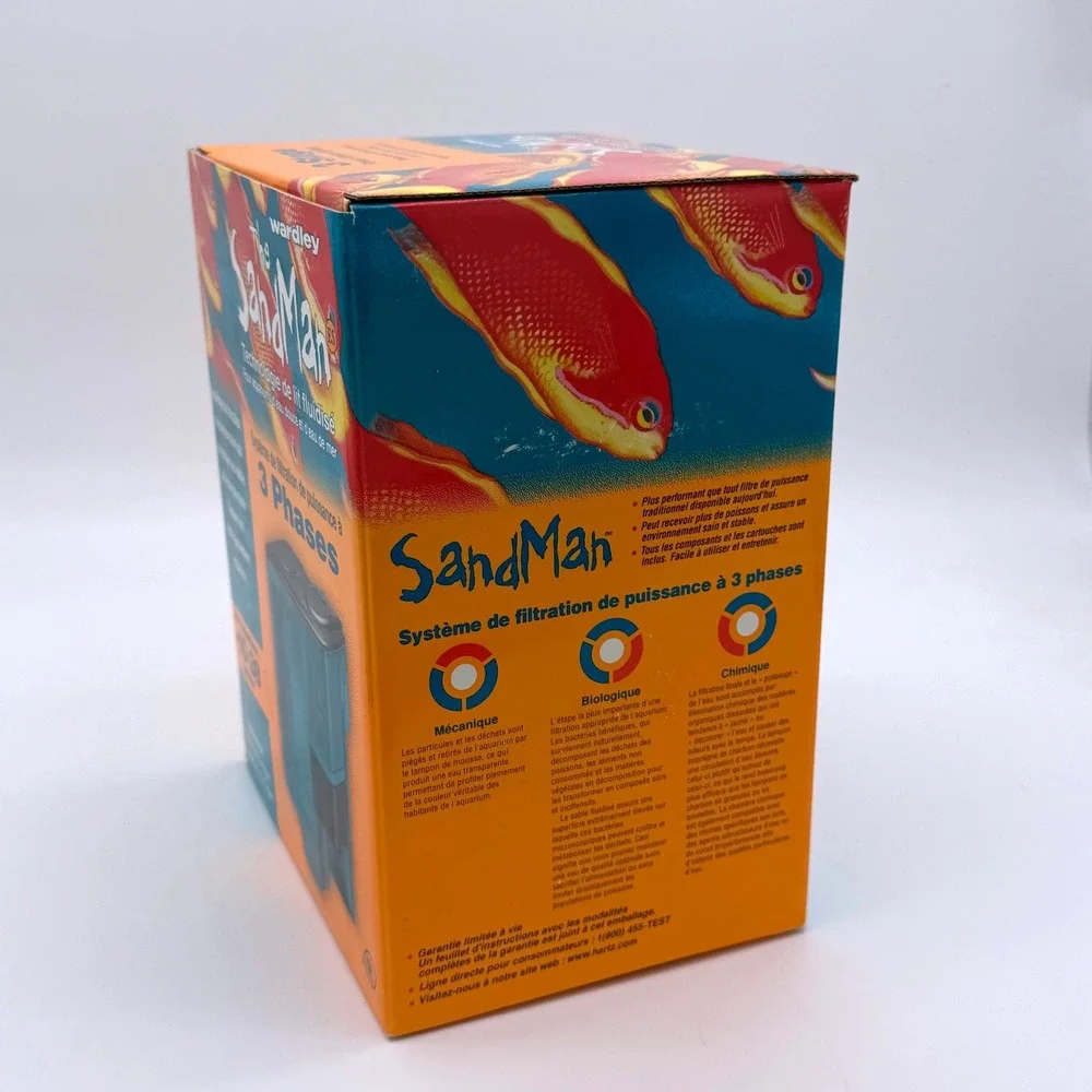 Vintage Wardley SandMan ES Aquarium Filter 10-38 Gallon NEW NOS Complete